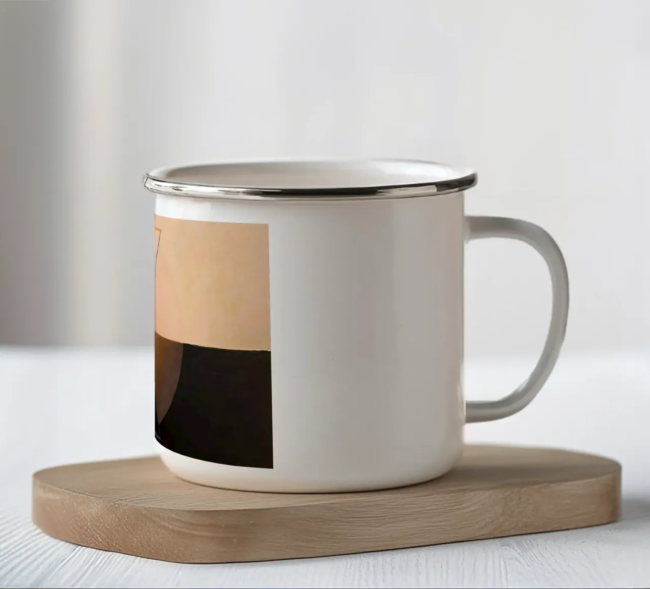 Hilma Af Klint - Il cigno n. 13 Gruppo Ix Suw tazza in smalto da William Store