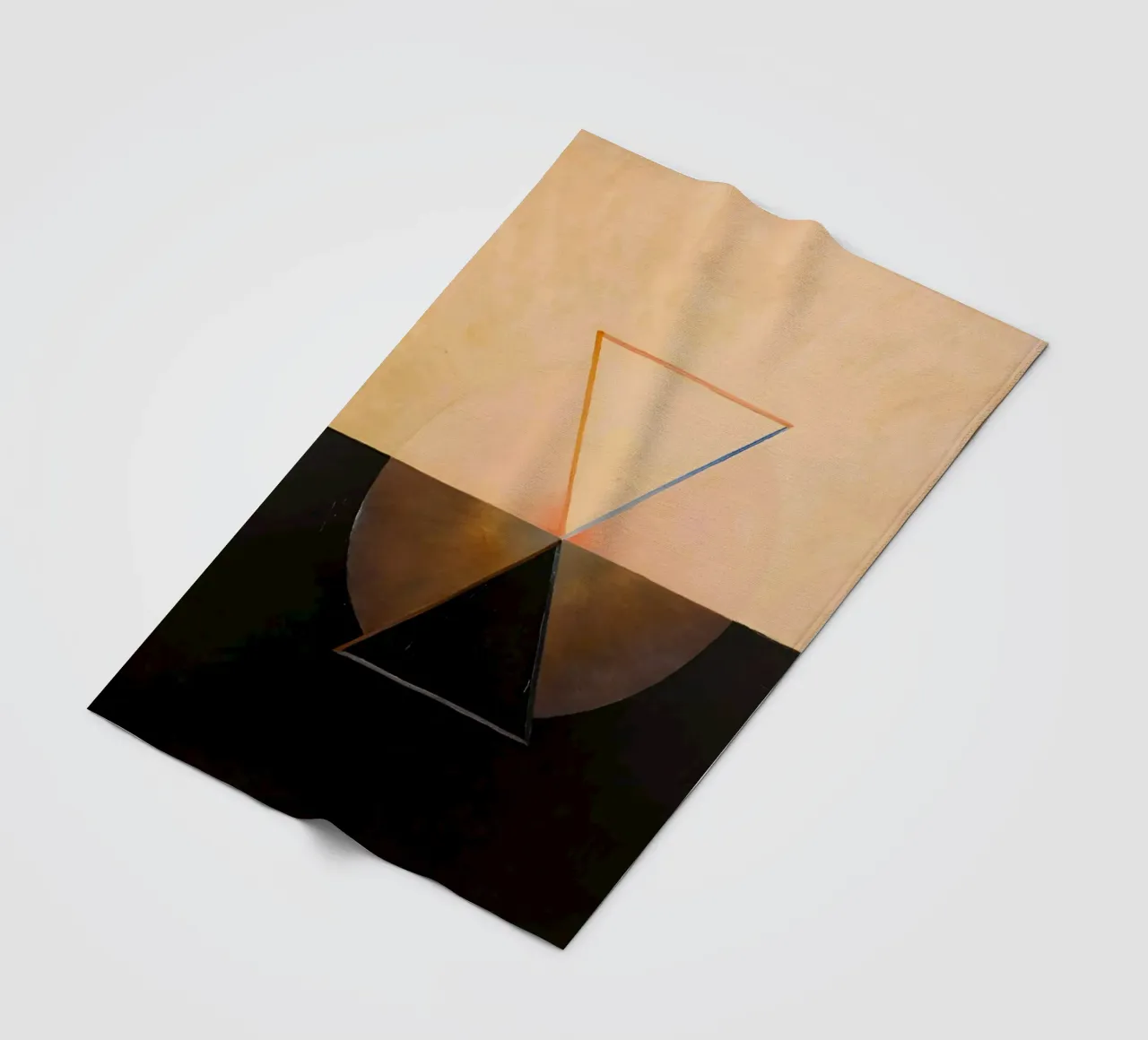Hilma Af Klint - Il cigno n. 13 Gruppo Ix Suw coperta in pile da William Store