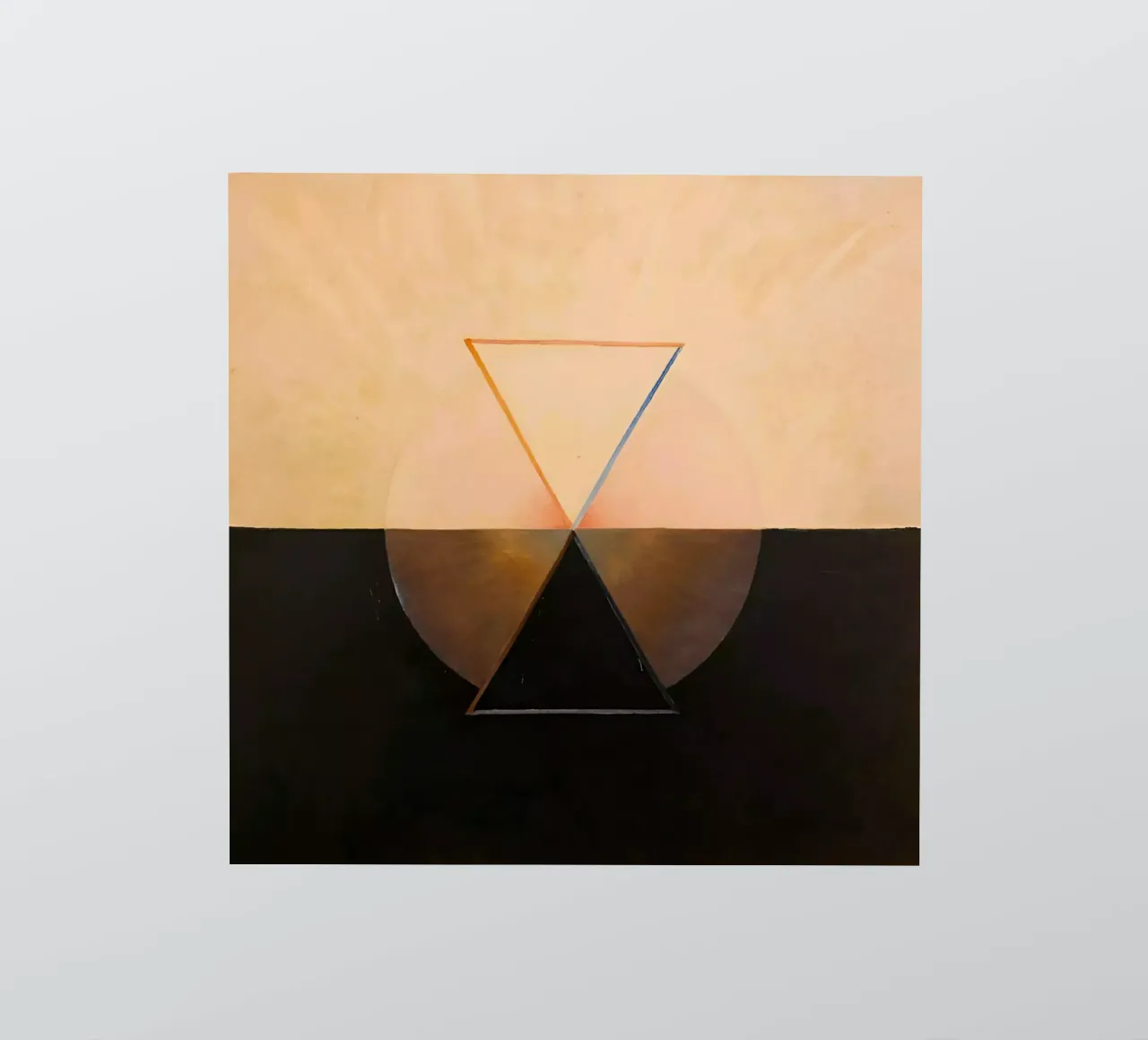 Hilma Af Klint - Le cygne n° 13 Groupe Ix Suw autocollant de William Store