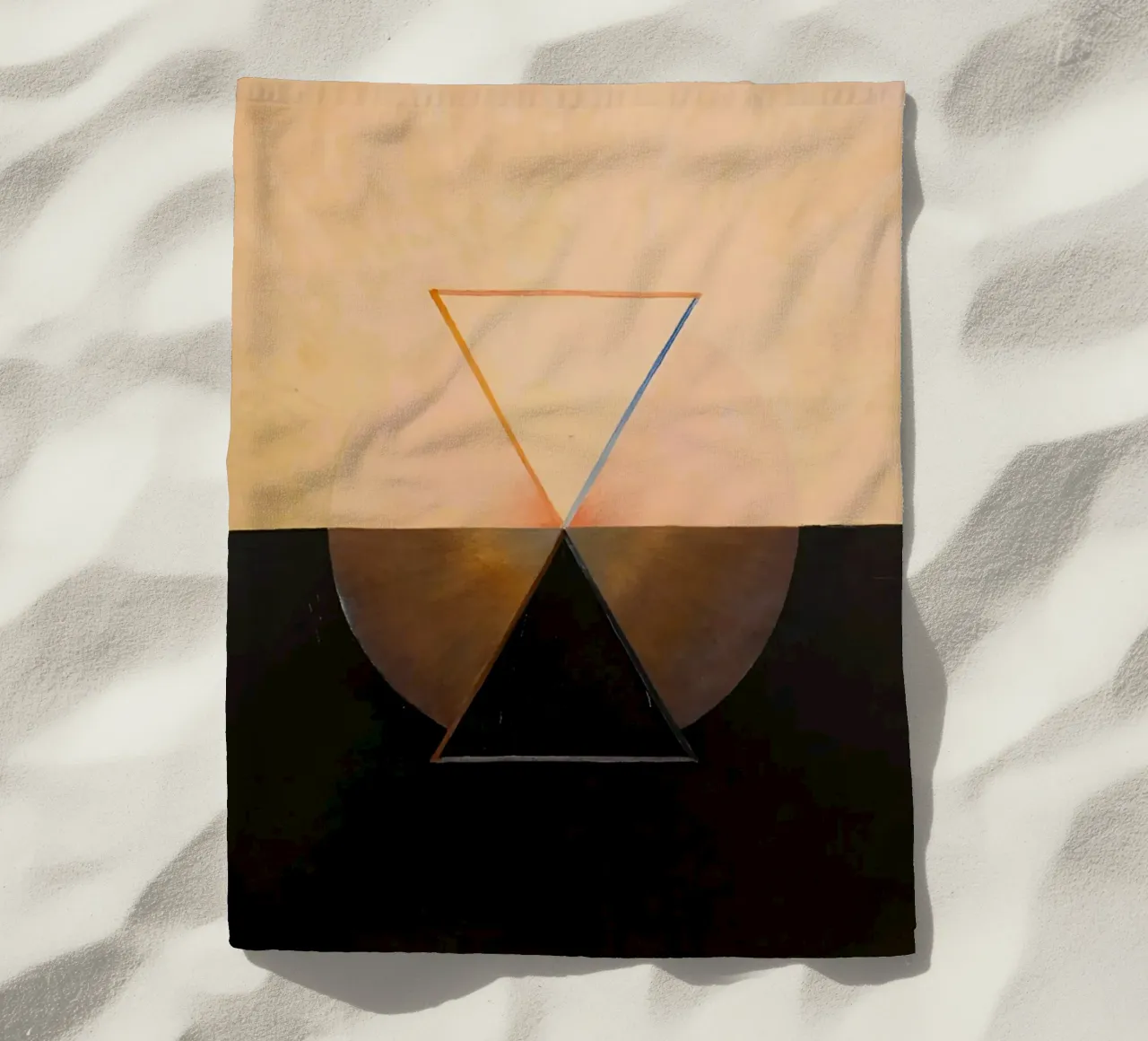 Hilma Af Klint - Il cigno n. 13 Gruppo Ix Suw telo mare da William Store