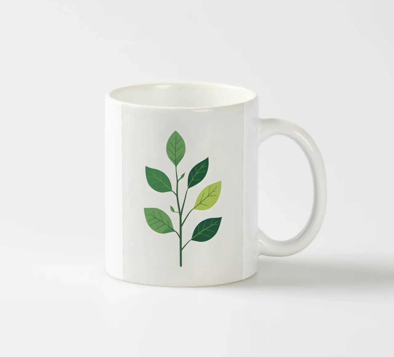 ramo semplice tazza in ceramica da botanical shop