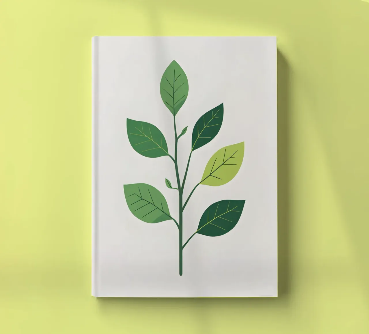 simple branch notebook by botanical shop