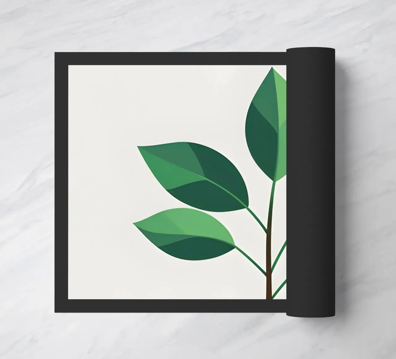 ramo verde semplice zerbino da botanical shop