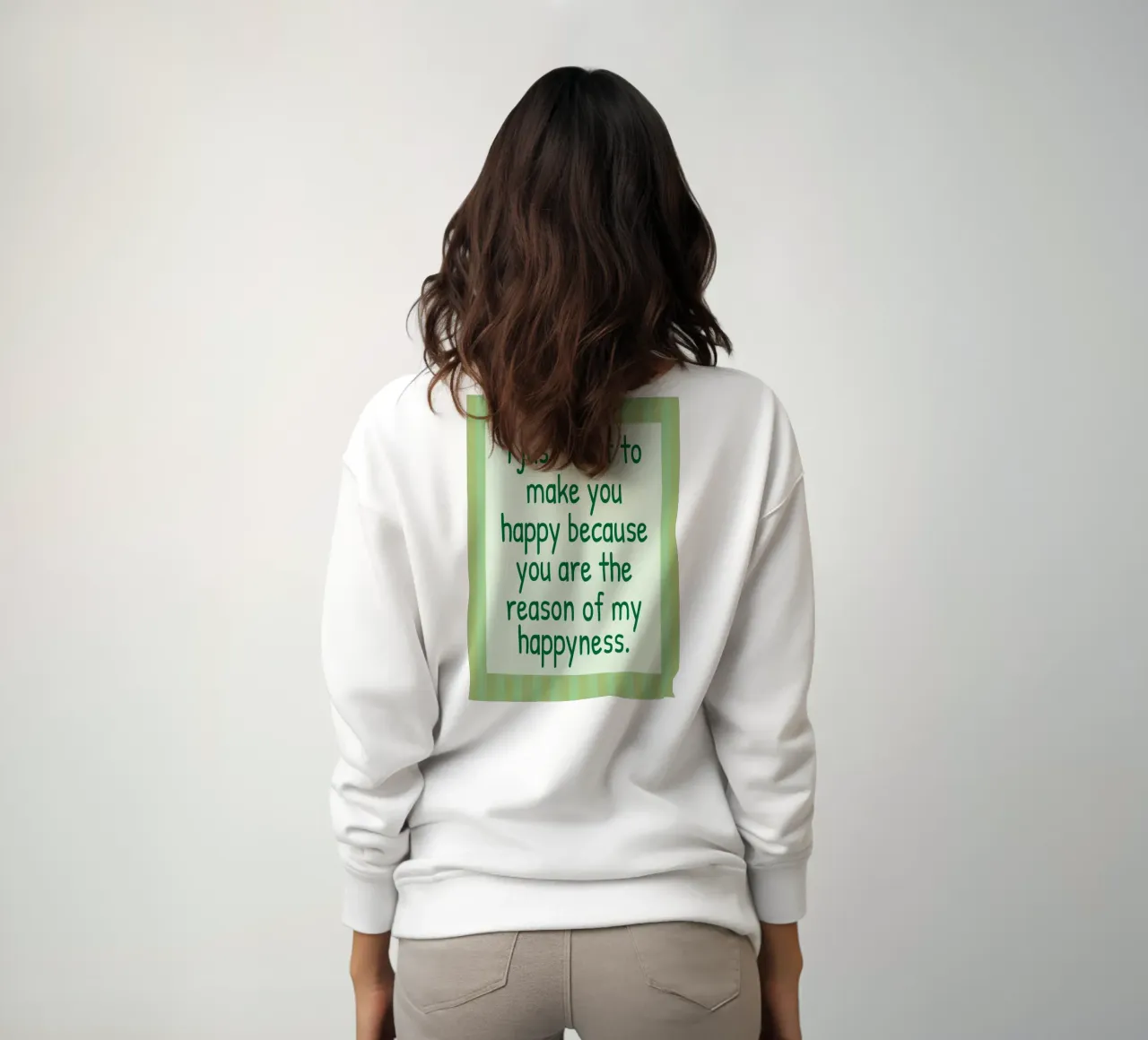 solo per renderti felice felpa da toegoe