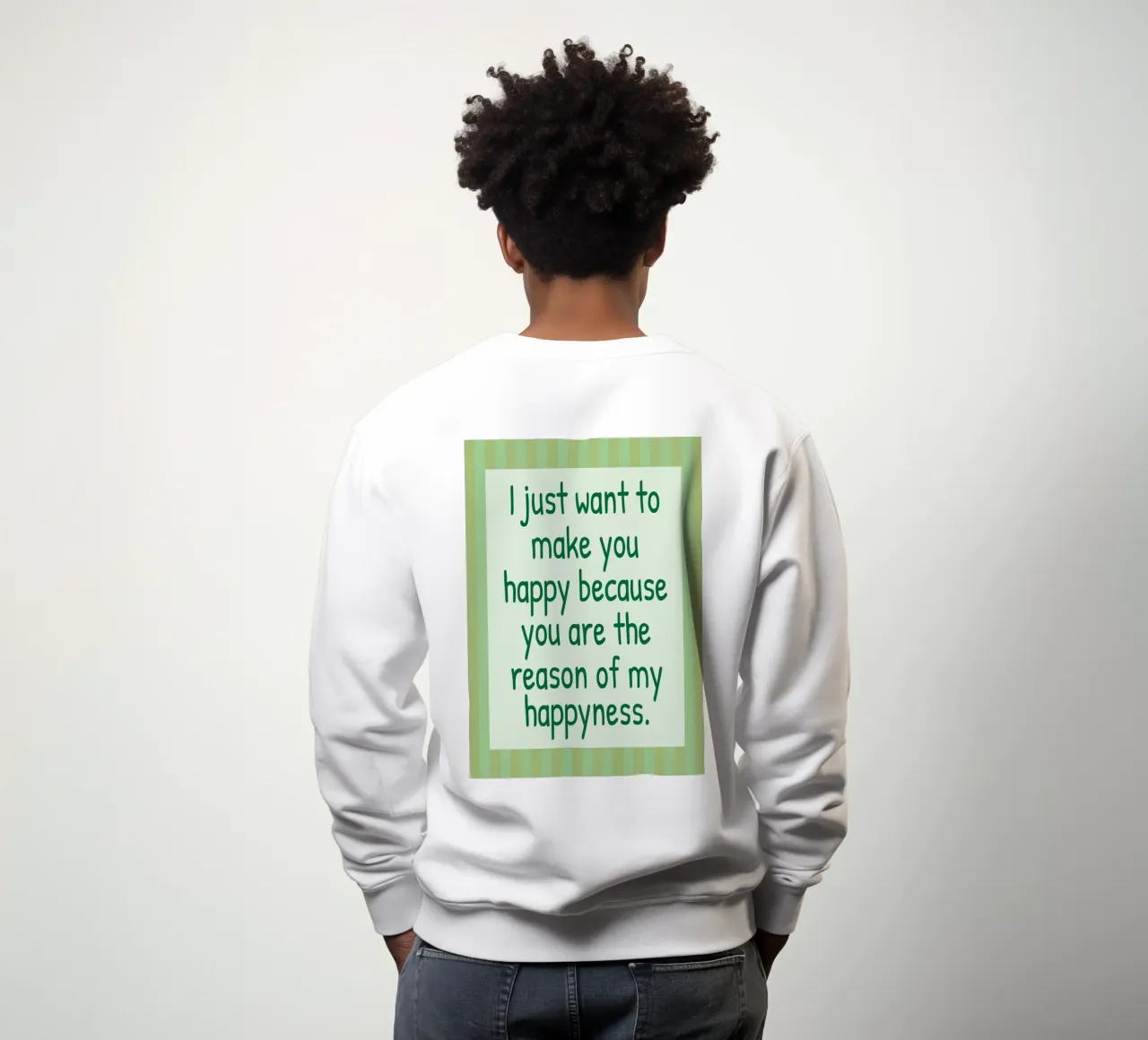 solo per renderti felice felpa da toegoe