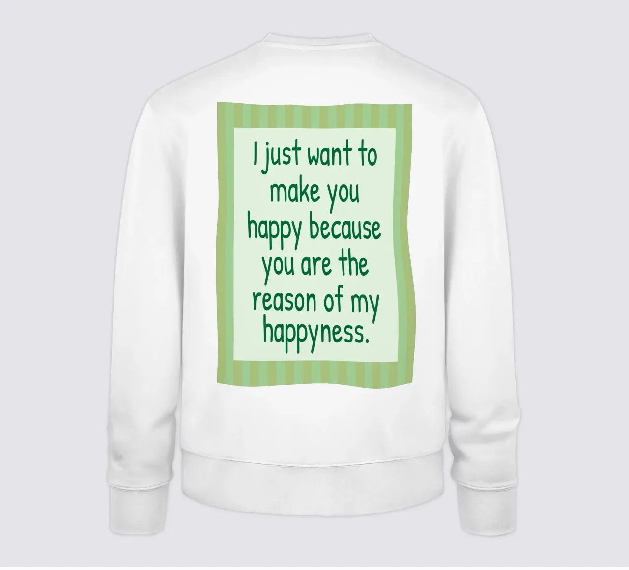 solo per renderti felice felpa da toegoe