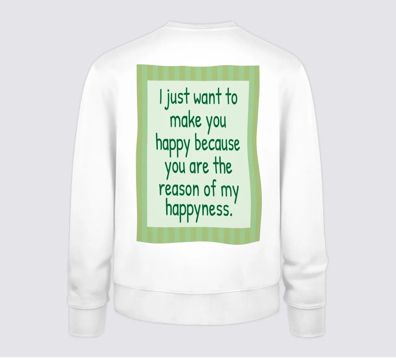 solo per renderti felice felpa da toegoe