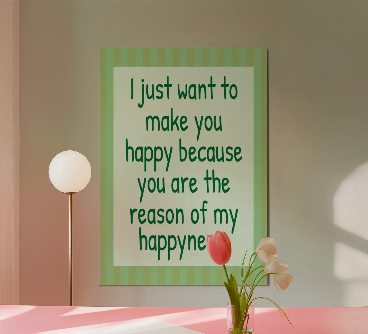 solo per renderti felice alluminio dibond da toegoe