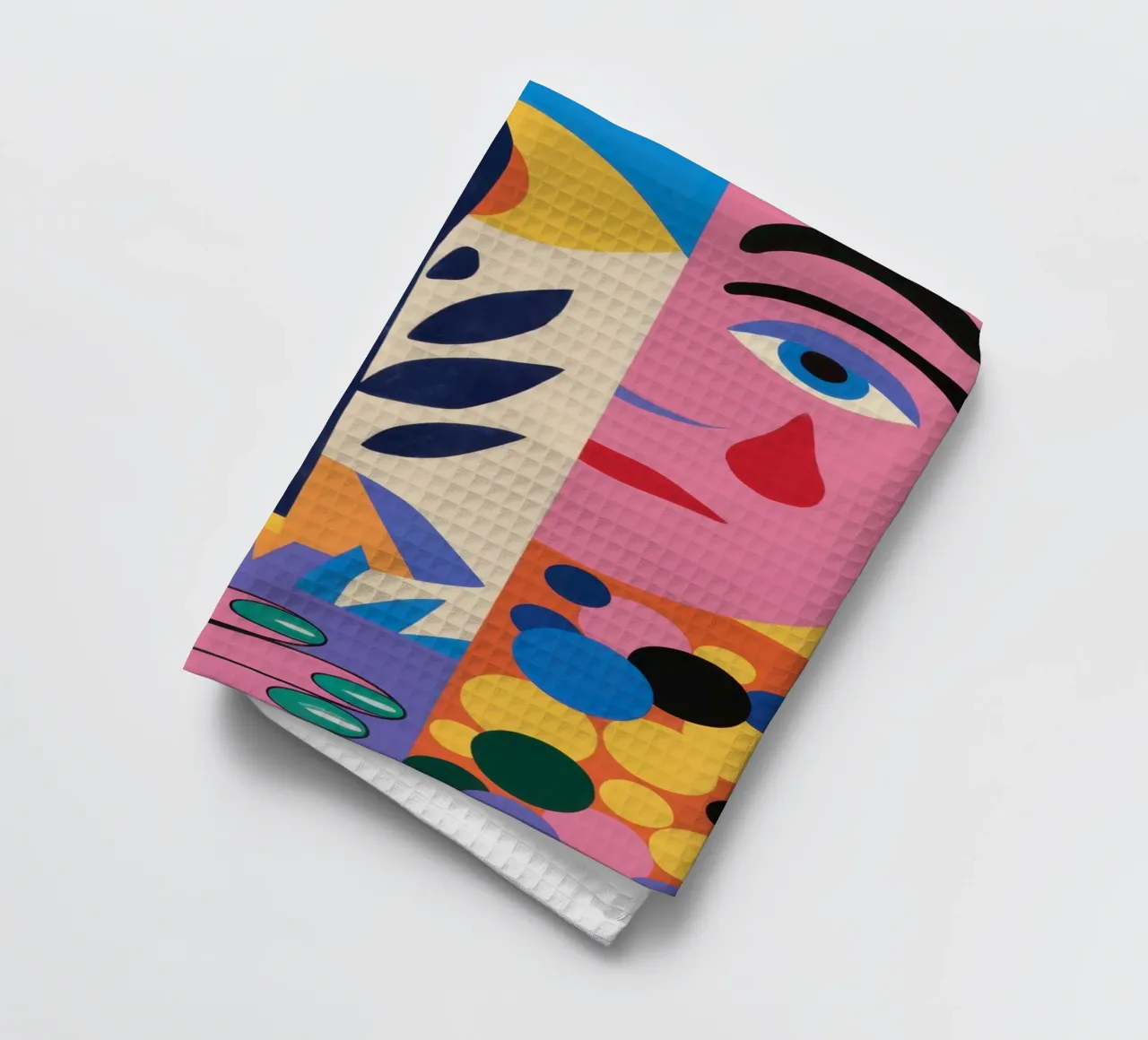 Emotion prismatique fragmentée torchon de Sky Velour