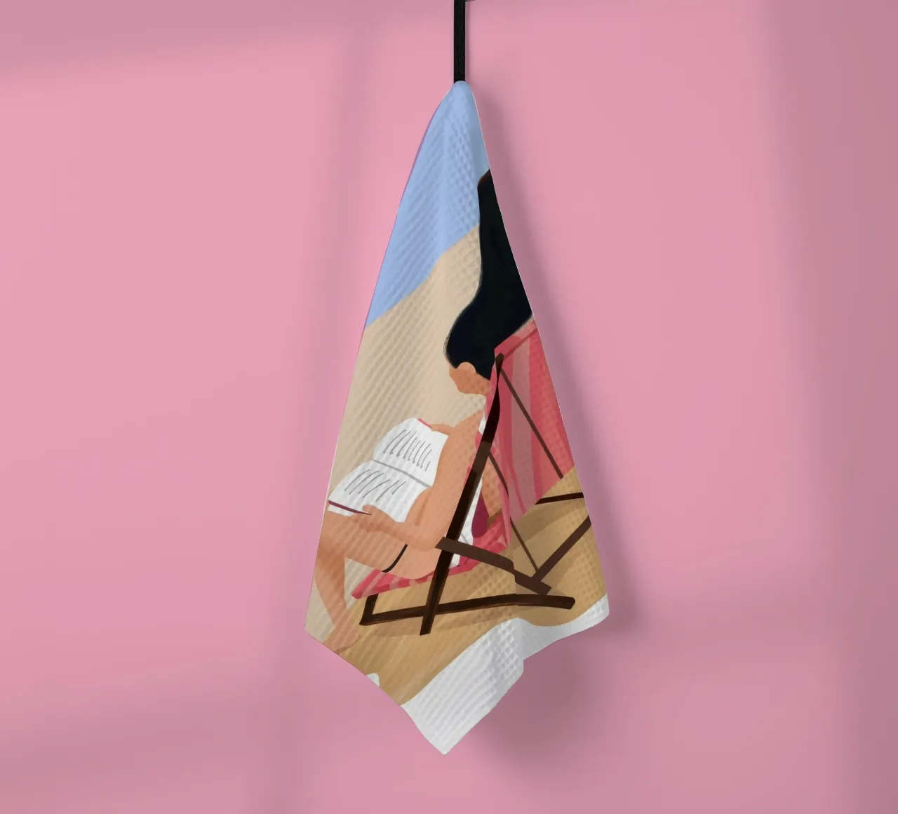 Escapade de lecture dans le désert torchon de Sky Velour