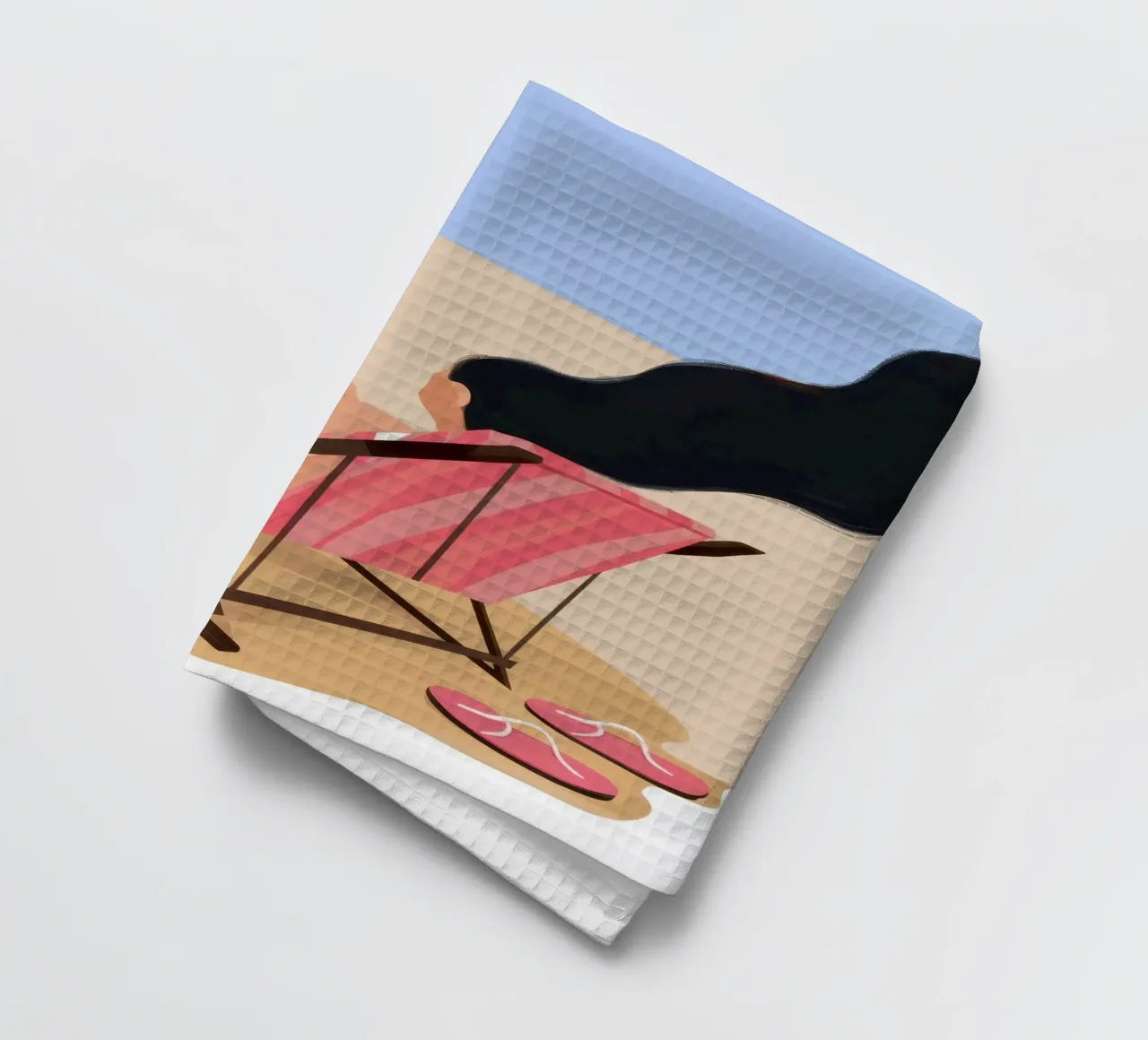 Escapade de lecture dans le désert torchon de Sky Velour