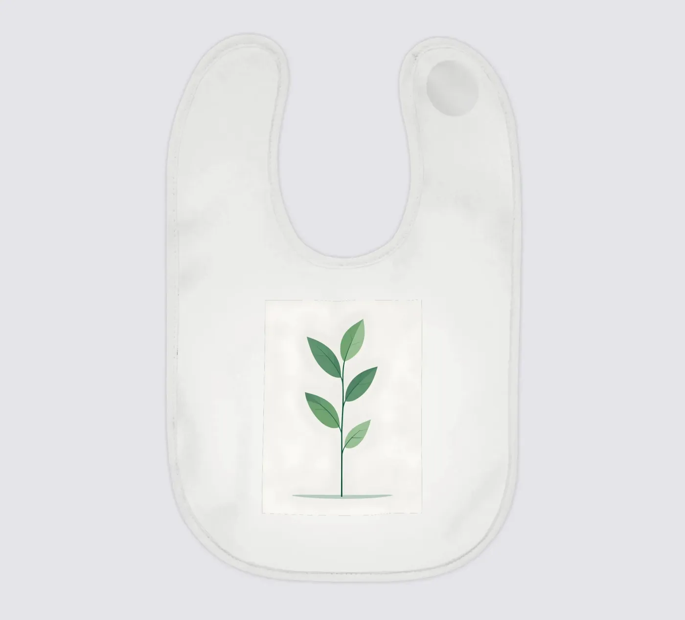 ramo vettoriale semplice bavaglino da botanical shop