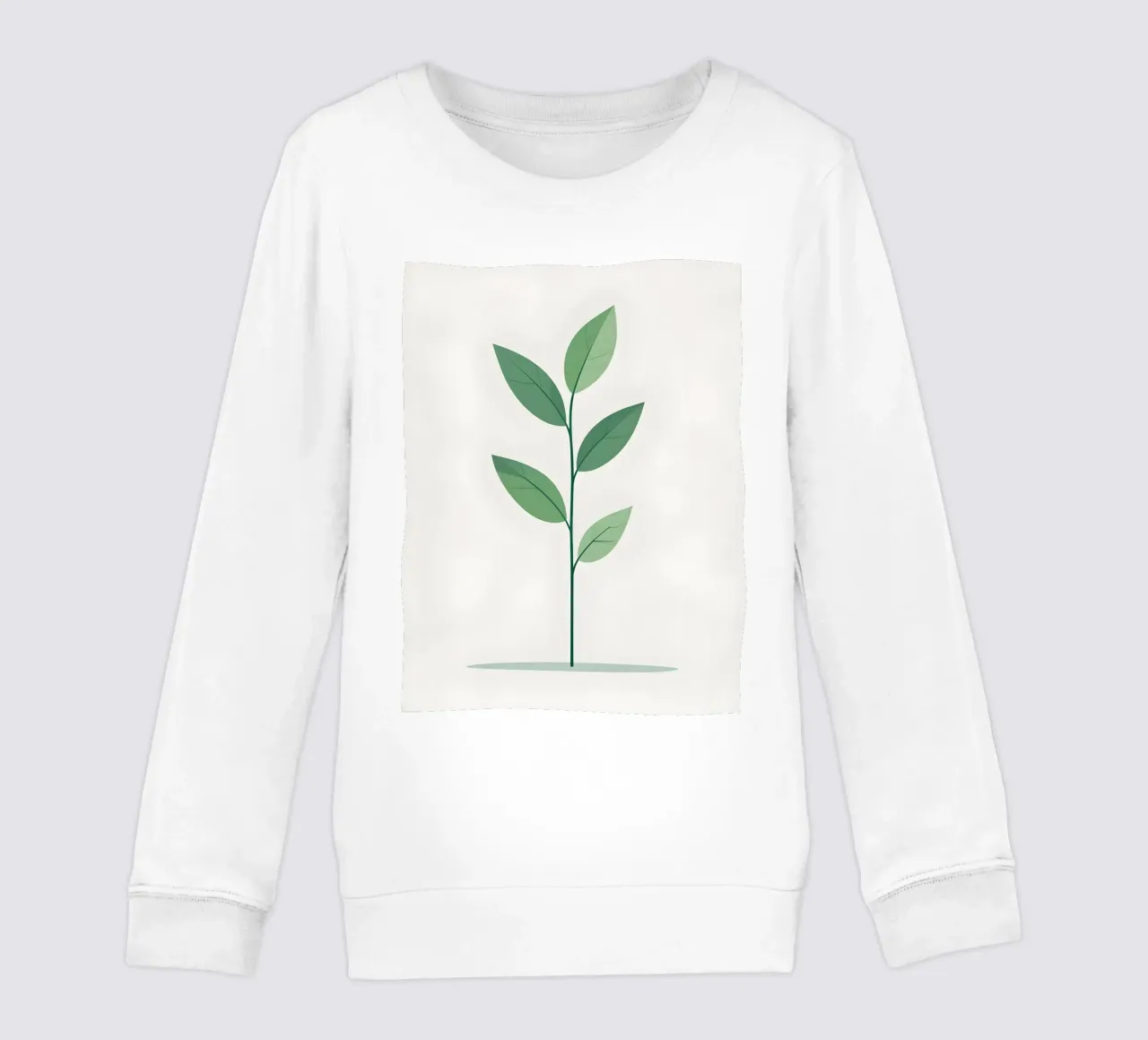 ramo vettoriale semplice felpa bambino da botanical shop