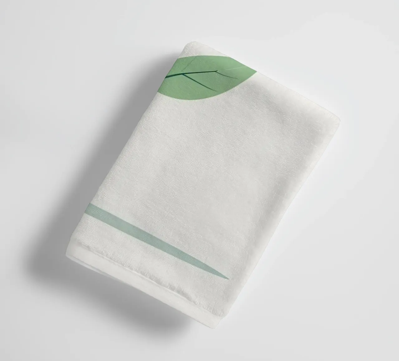 simple vector branch towel by botanical shop
