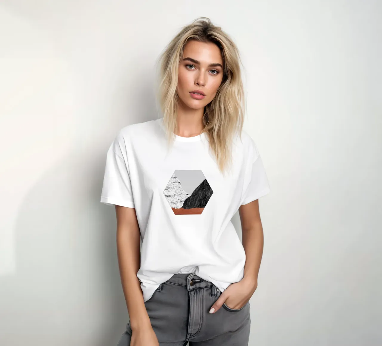 Rame geometrico I t-shirt da Orara Studio
