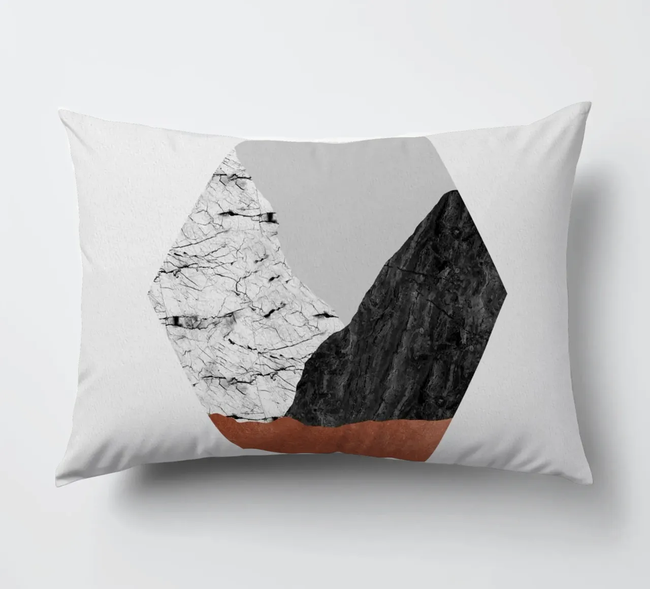 Rame geometrico I cuscino da Orara Studio