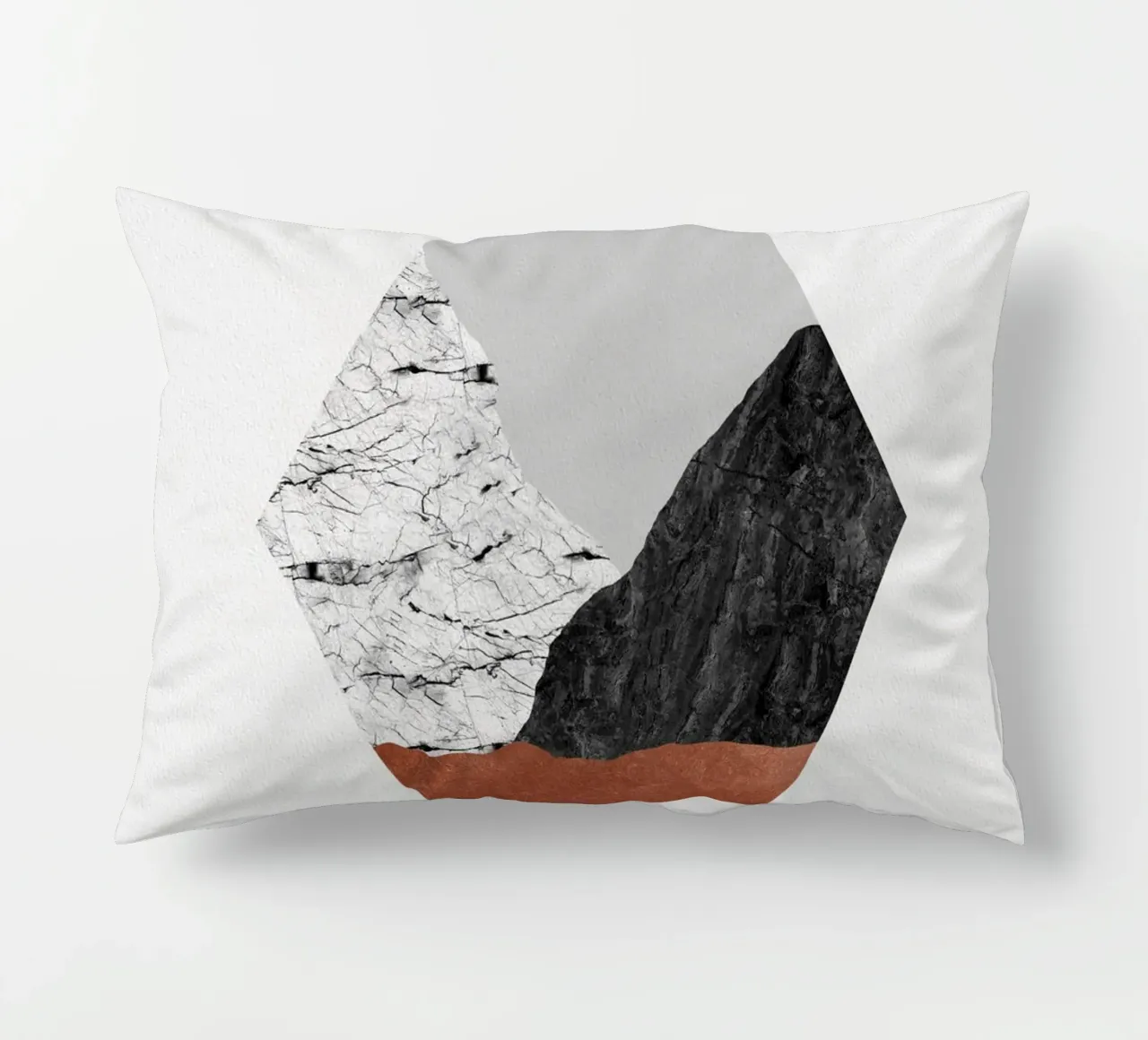 Rame geometrico I cuscino da Orara Studio