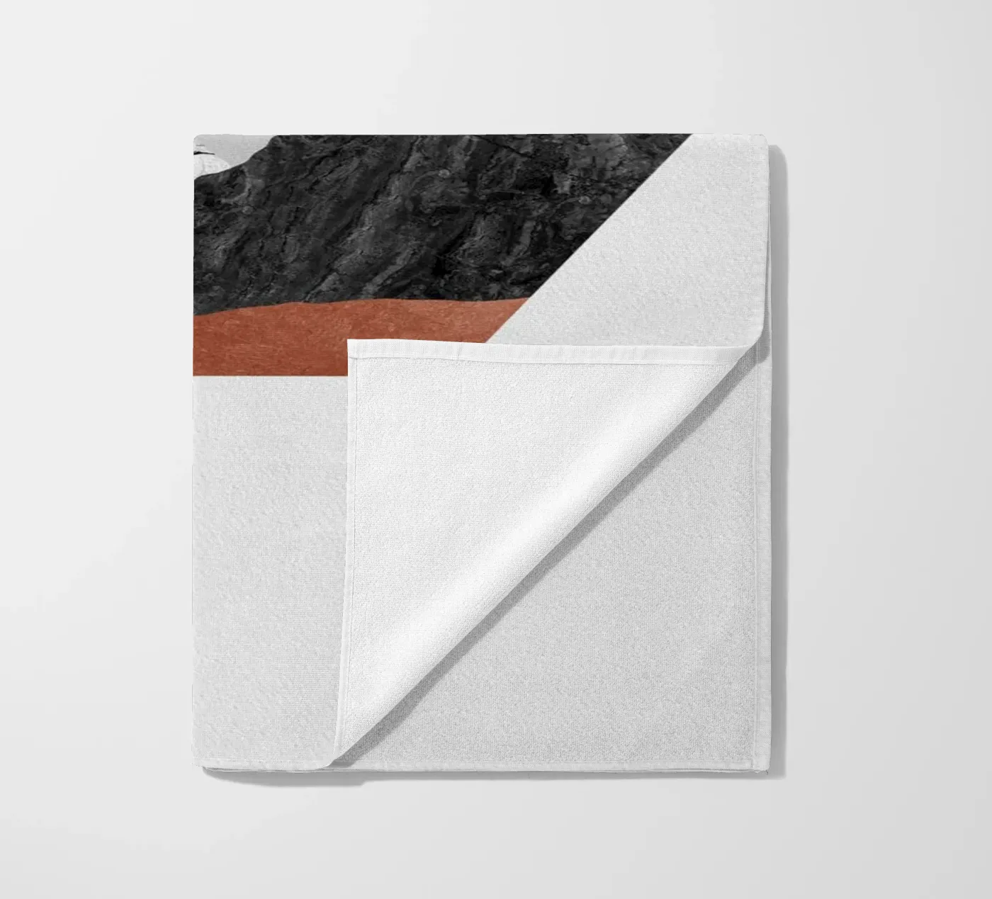 Rame geometrico I telo mare da Orara Studio