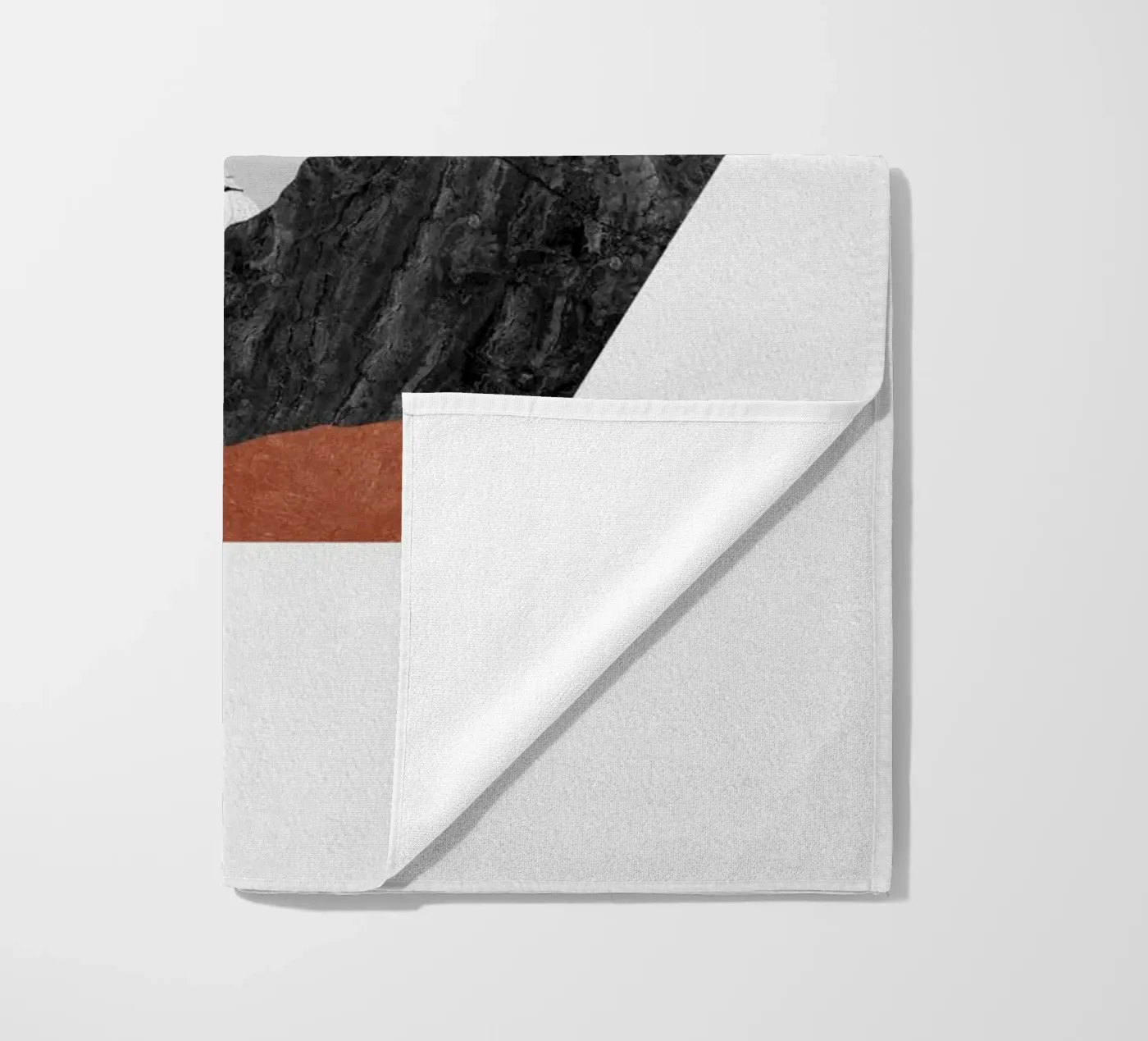 Rame geometrico I telo mare da Orara Studio