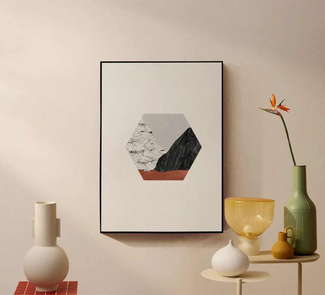 Rame geometrico I plexiglass da Orara Studio