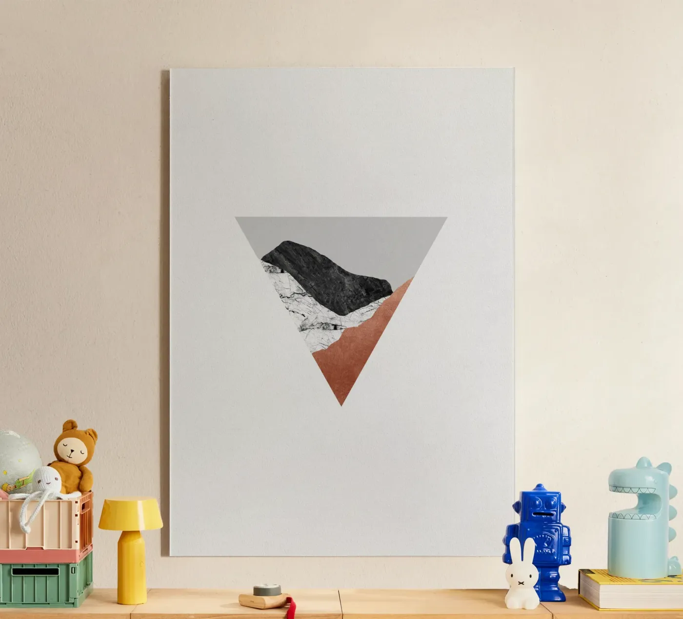 Copper Geometric II plexiglass da Orara Studio