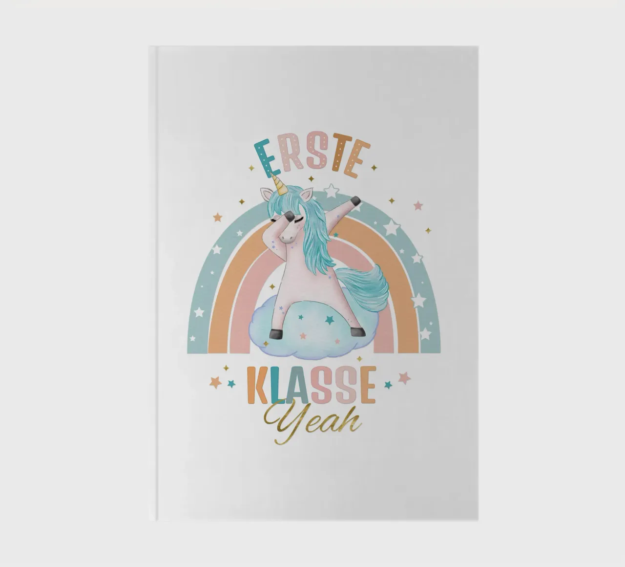 First class, primary school. Yeah, the unicorn is happy. notebook by CalliLetters