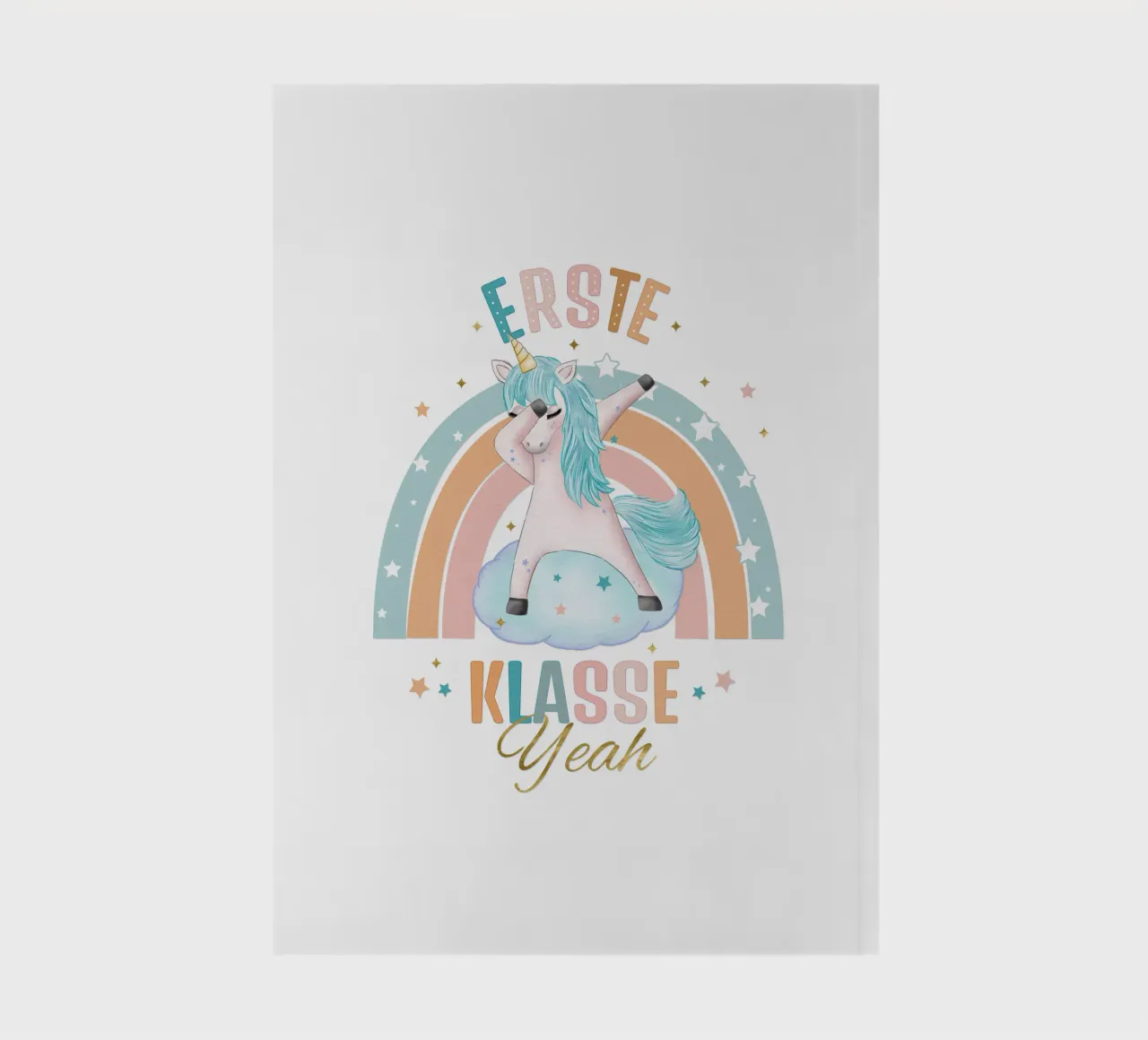 First class, primary school. Yeah, the unicorn is happy. notebook by CalliLetters