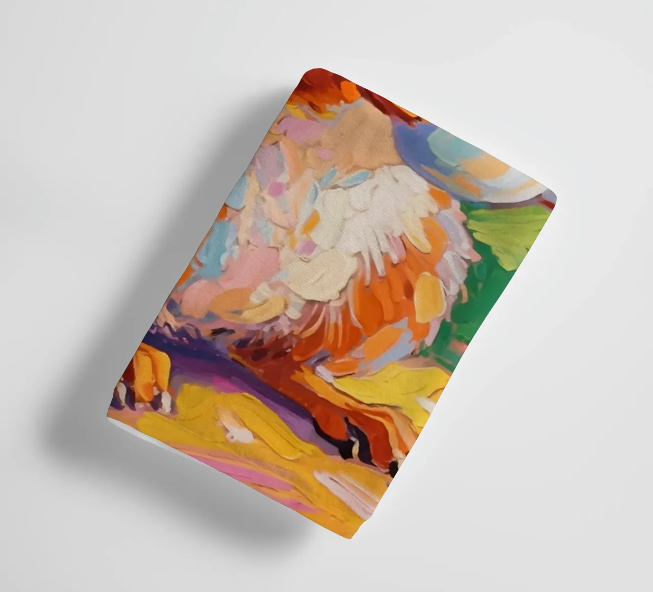 Scoiattolo con in mano una tazza di caffè asciugamano da bagno da Slash Shop