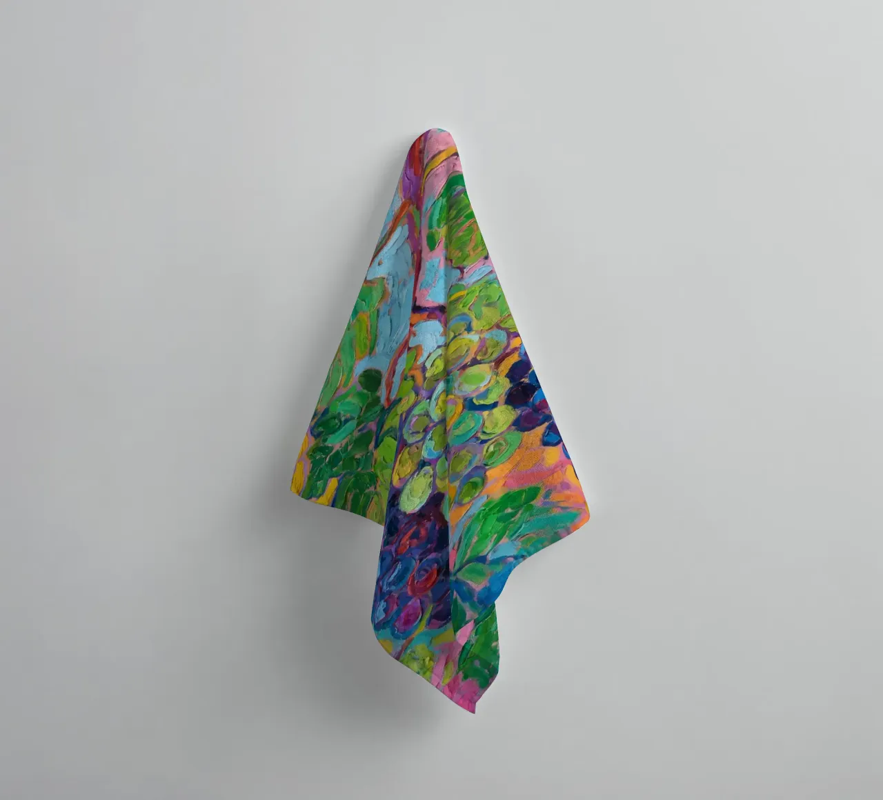 Uva e foglie verdi asciugamano da bagno da Slash Shop