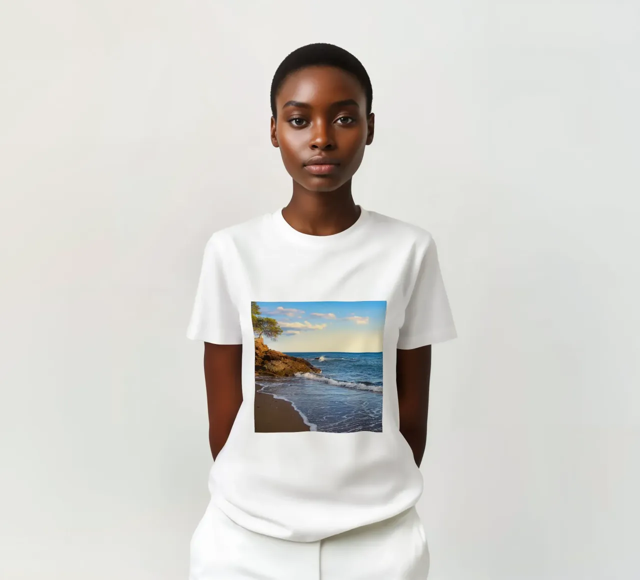 Ora in paradiso t-shirt da Romy Mueller Waterworld