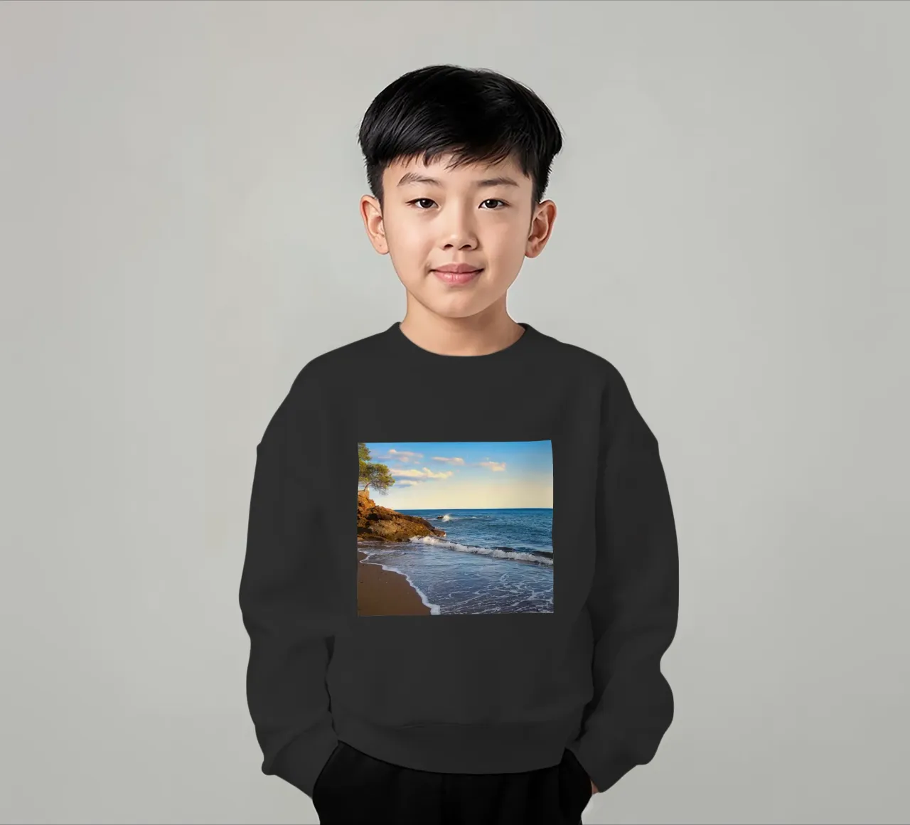 Ora in paradiso felpa bambino da Romy Mueller Waterworld