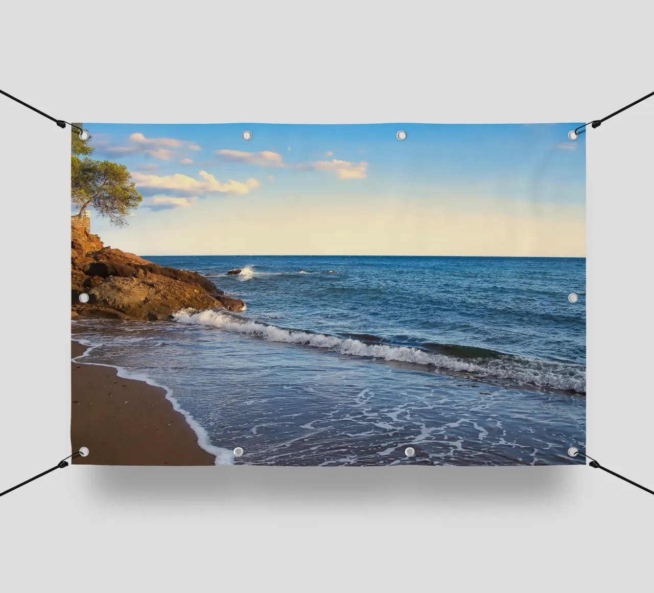 Ora in paradiso telo in pvc da Romy Mueller Waterworld