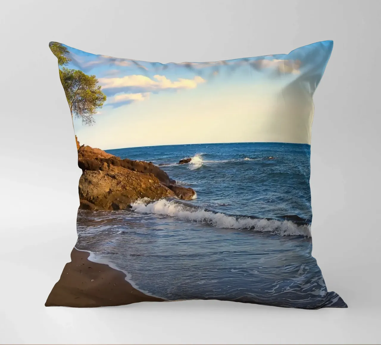 Ora in paradiso cuscino da Romy Mueller Waterworld