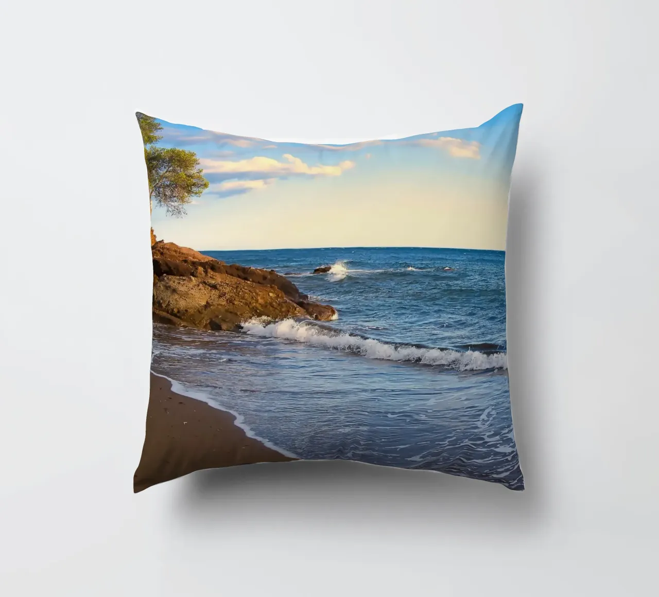 Ora in paradiso cuscino da Romy Mueller Waterworld