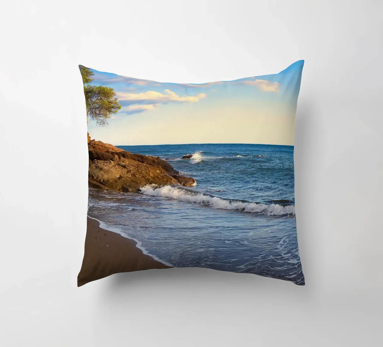 Ora in paradiso cuscino da Romy Mueller Waterworld