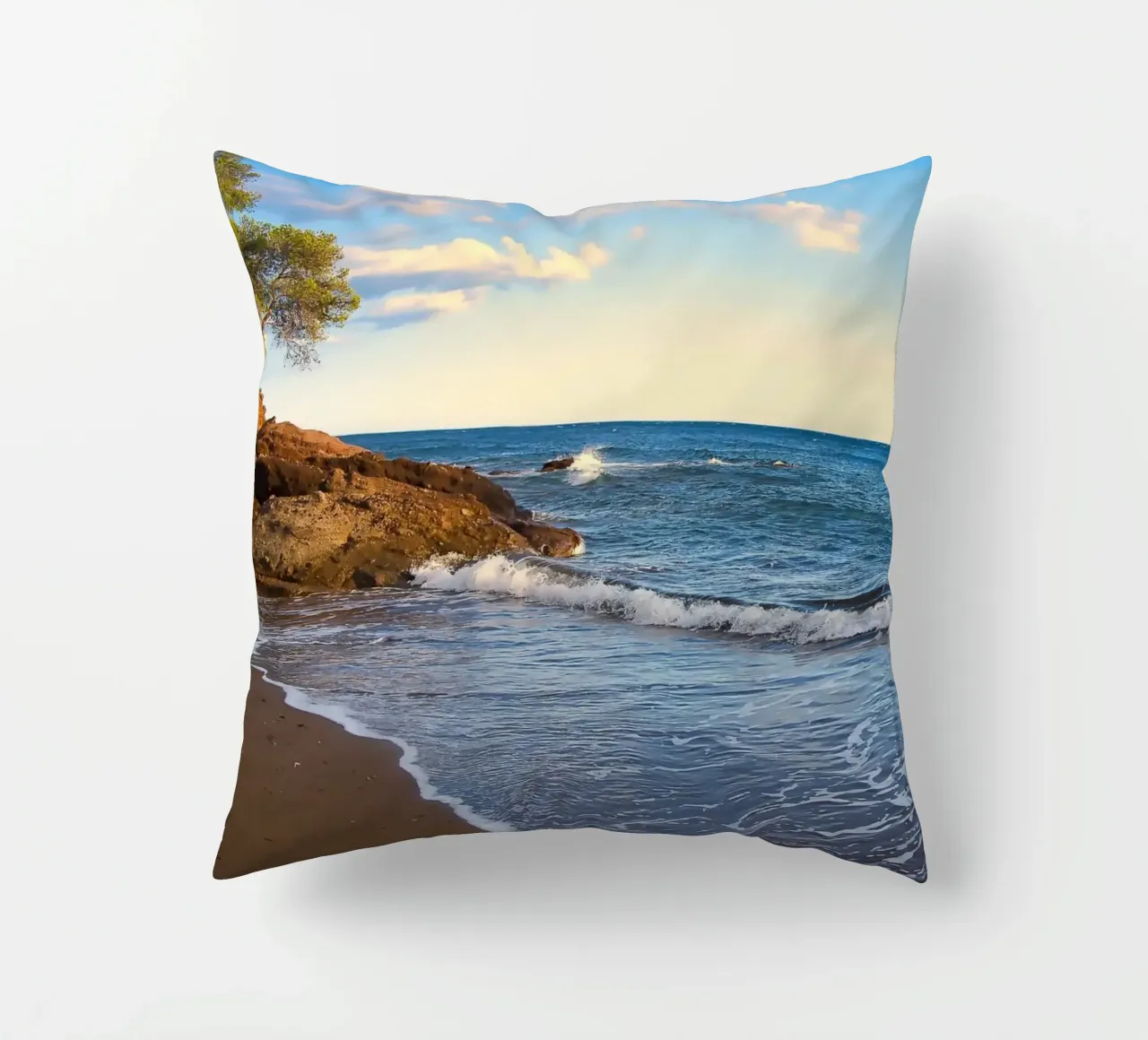 Ora in paradiso cuscino da Romy Mueller Waterworld