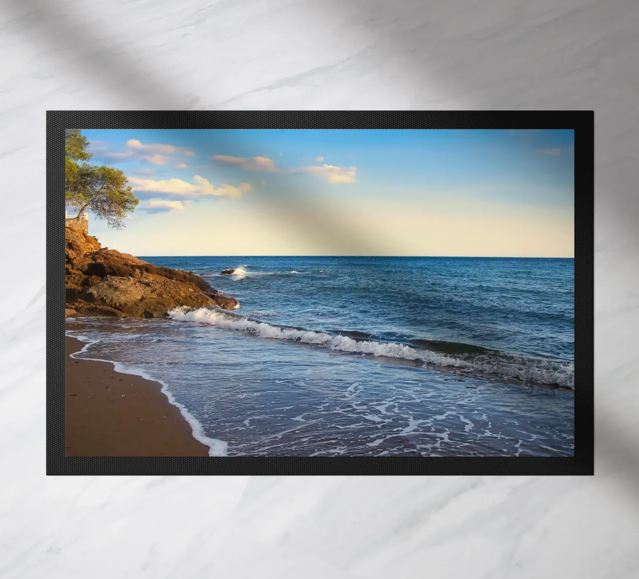 Ora in paradiso zerbino da Romy Mueller Waterworld