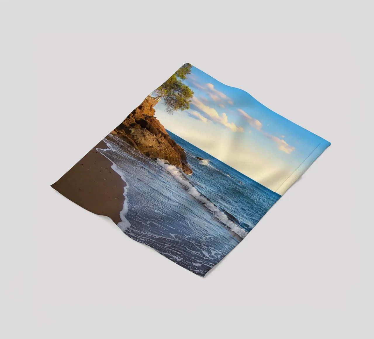 Ora in paradiso coperta in pile da Romy Mueller Waterworld