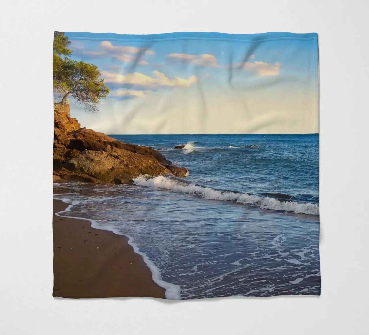 Ora in paradiso coperta in pile da Romy Mueller Waterworld