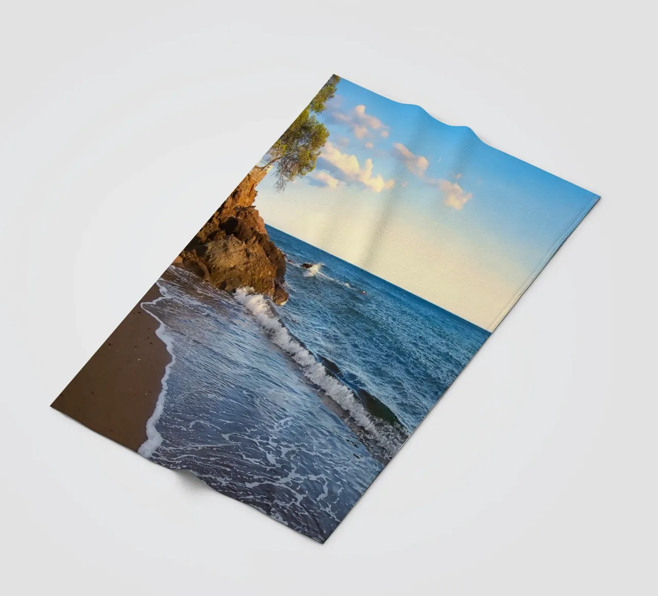 Ora in paradiso coperta in pile da Romy Mueller Waterworld