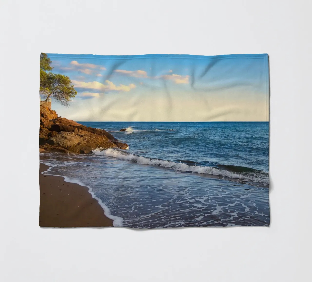 Ora in paradiso coperta in pile da Romy Mueller Waterworld