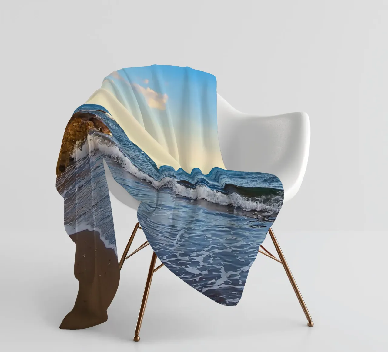 Ora in paradiso coperta in pile da Romy Mueller Waterworld