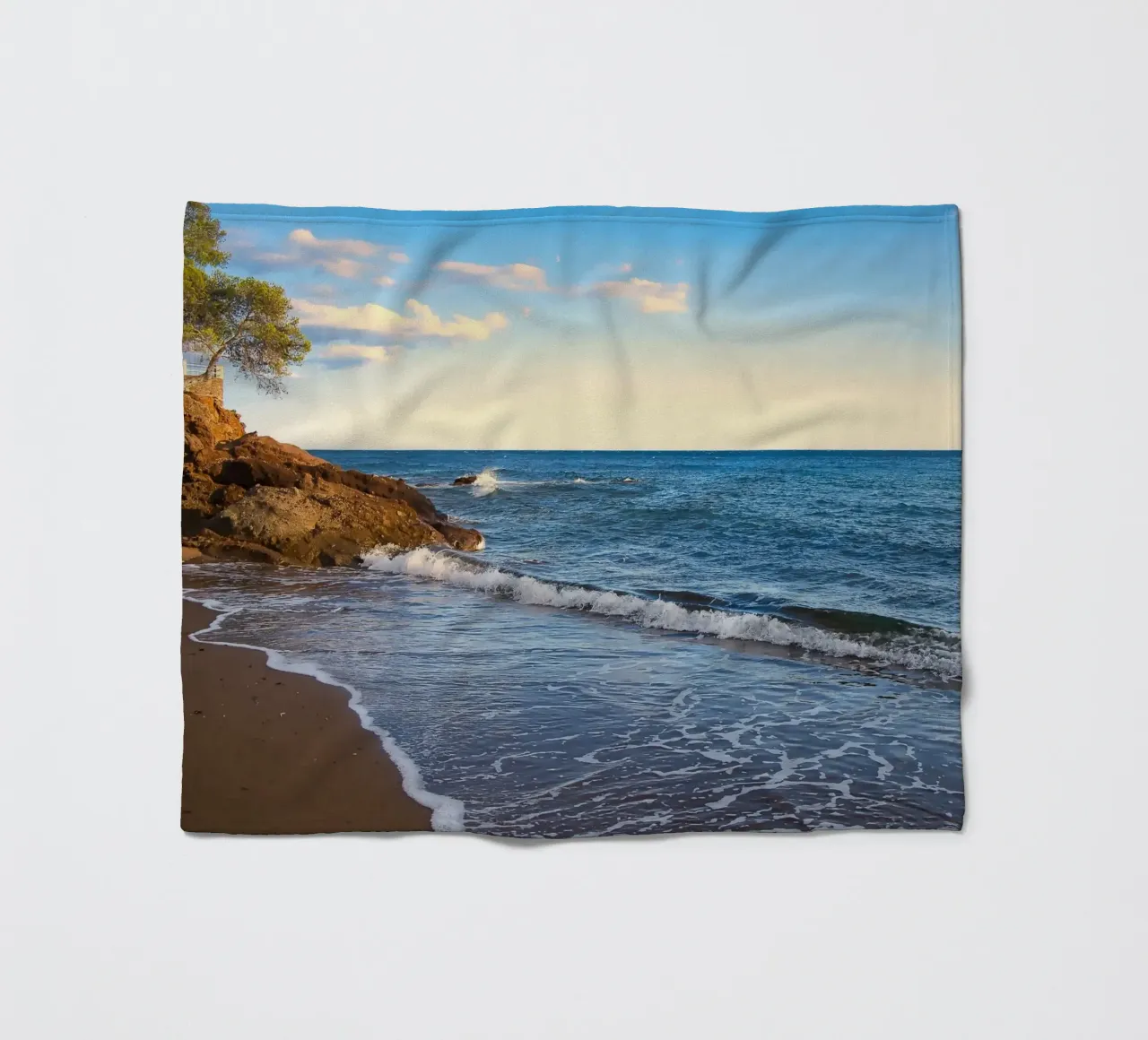 Ora in paradiso coperta in pile da Romy Mueller Waterworld