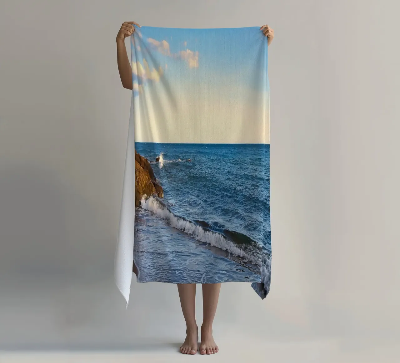 Ora in paradiso telo mare da Romy Mueller Waterworld