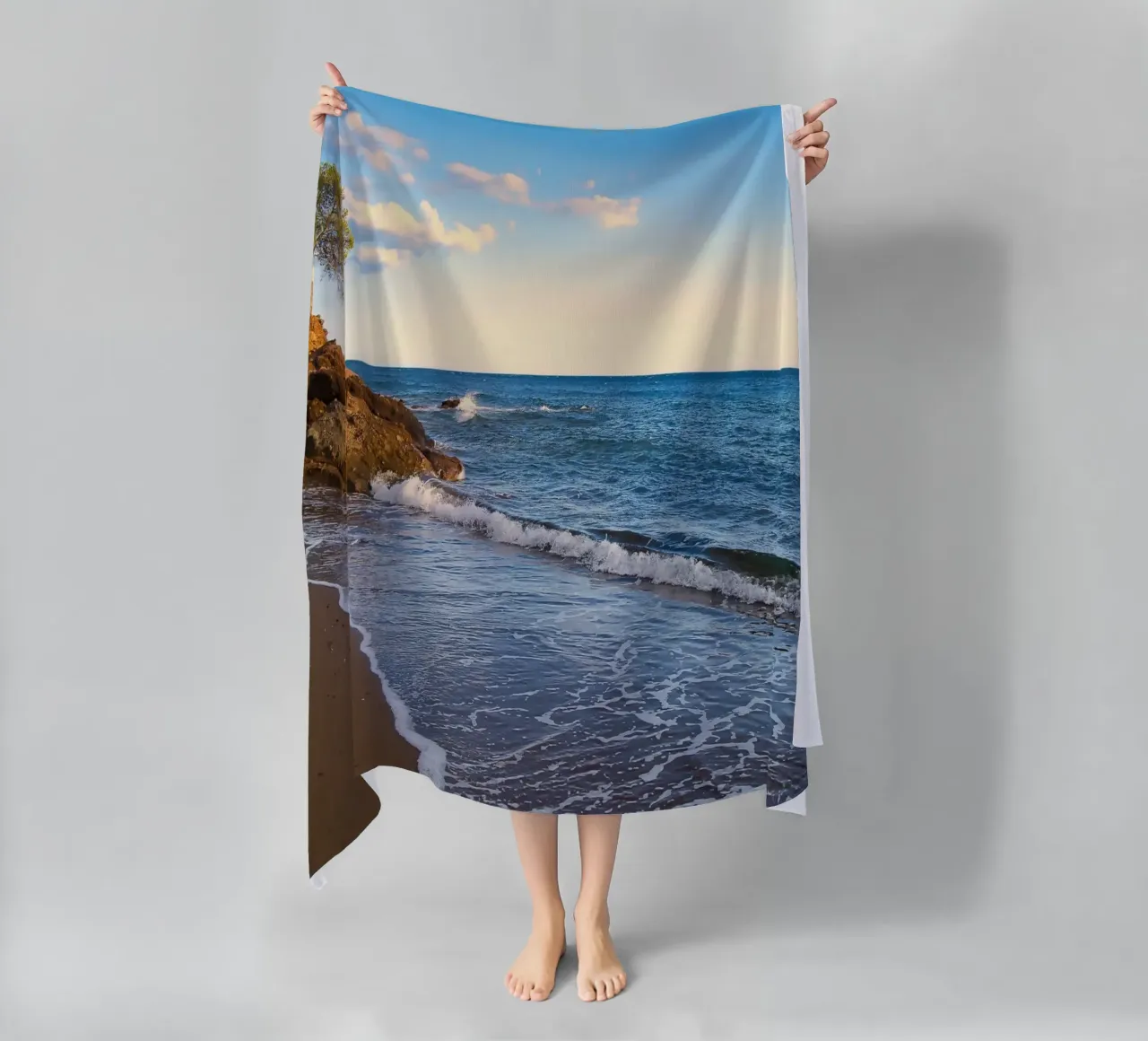 Ora in paradiso telo mare da Romy Mueller Waterworld