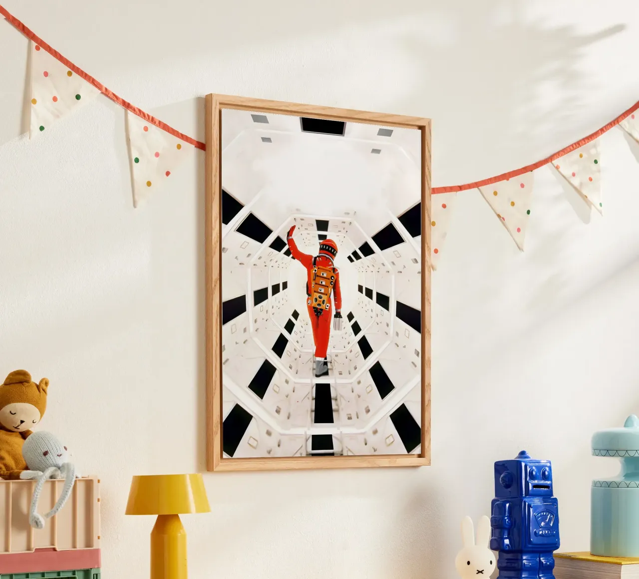 Man in out Space acrylic glass by Funny Frame Factory