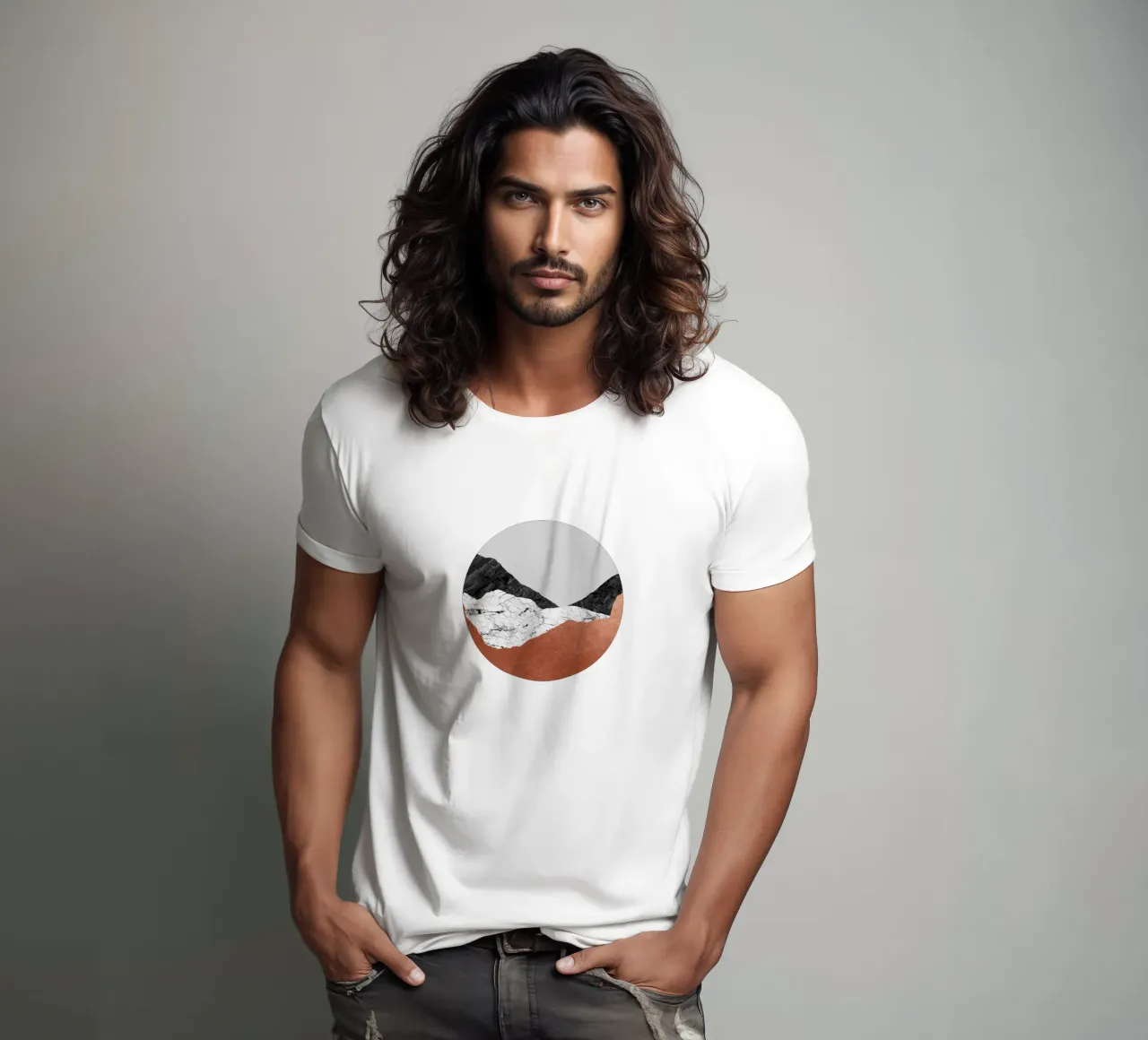 Rame Geometrico III t-shirt da Orara Studio