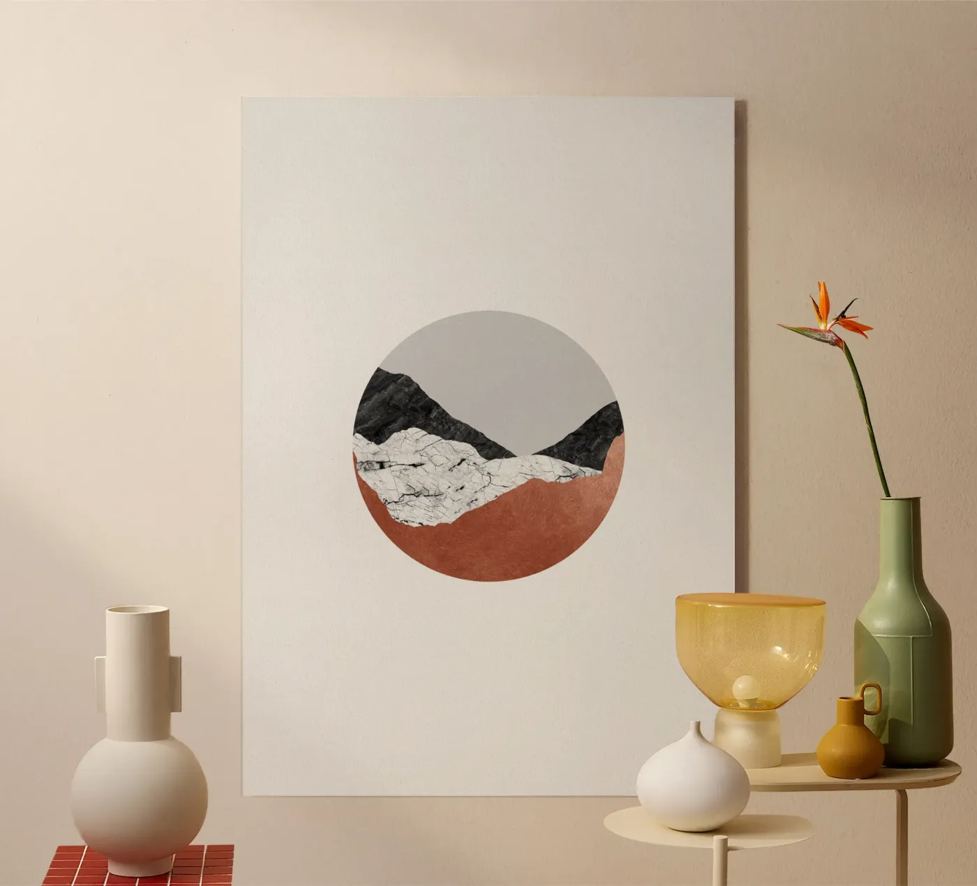 Rame Geometrico III plexiglass da Orara Studio