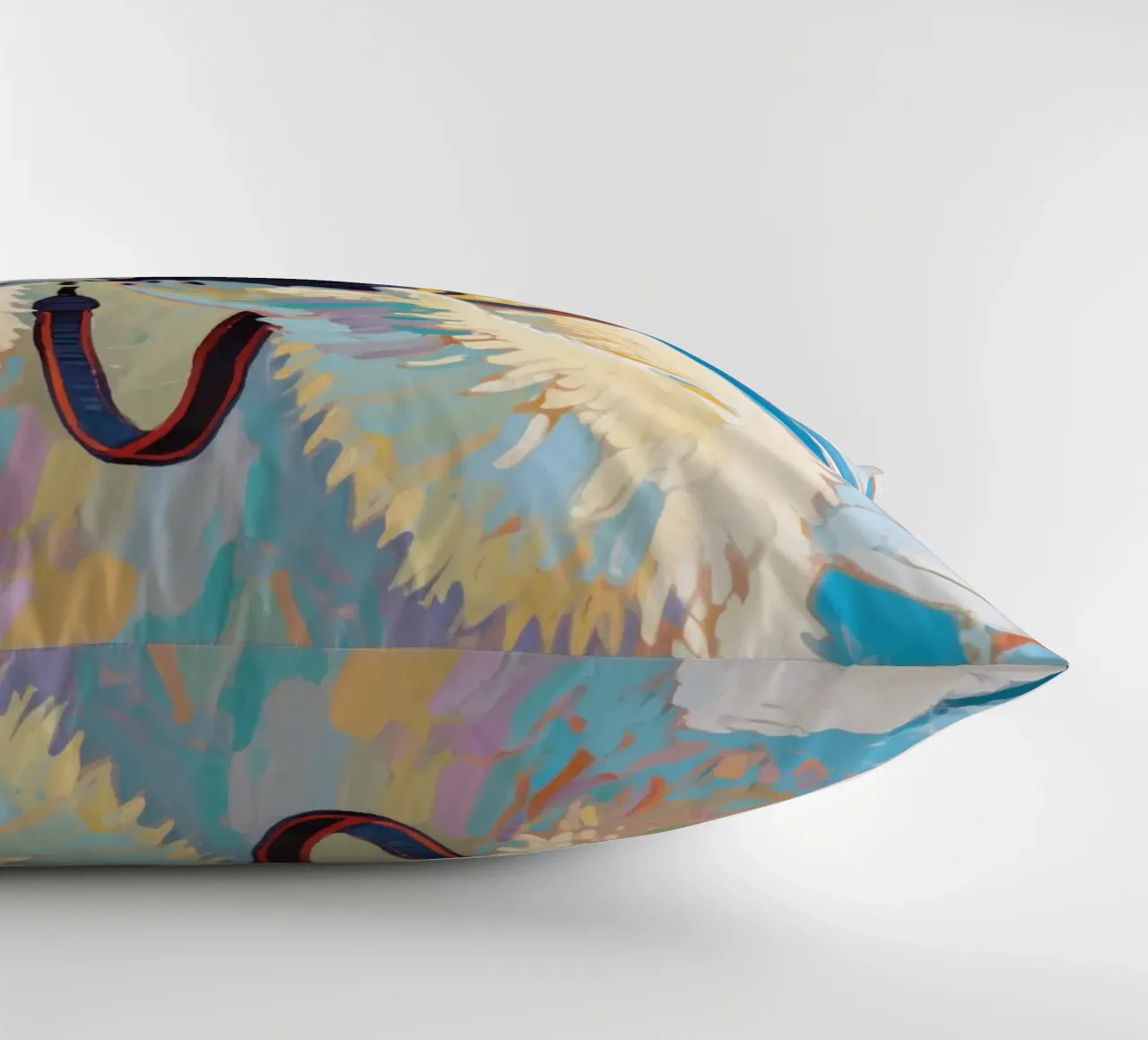 Orso polare con telecamera in mano cuscino da Slash Shop