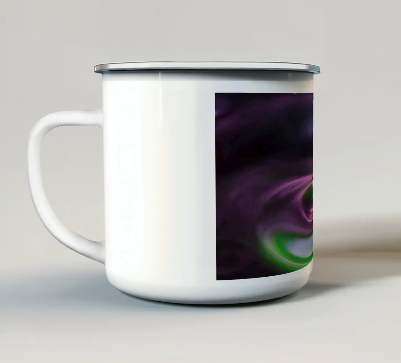 Goccia a goccia tazza in smalto da Romy Mueller Waterworld